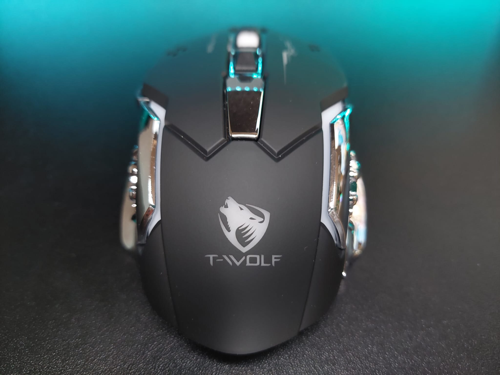 High quality mechanical gaming mouseT-Wolf Q13 2023,Charging Batery.