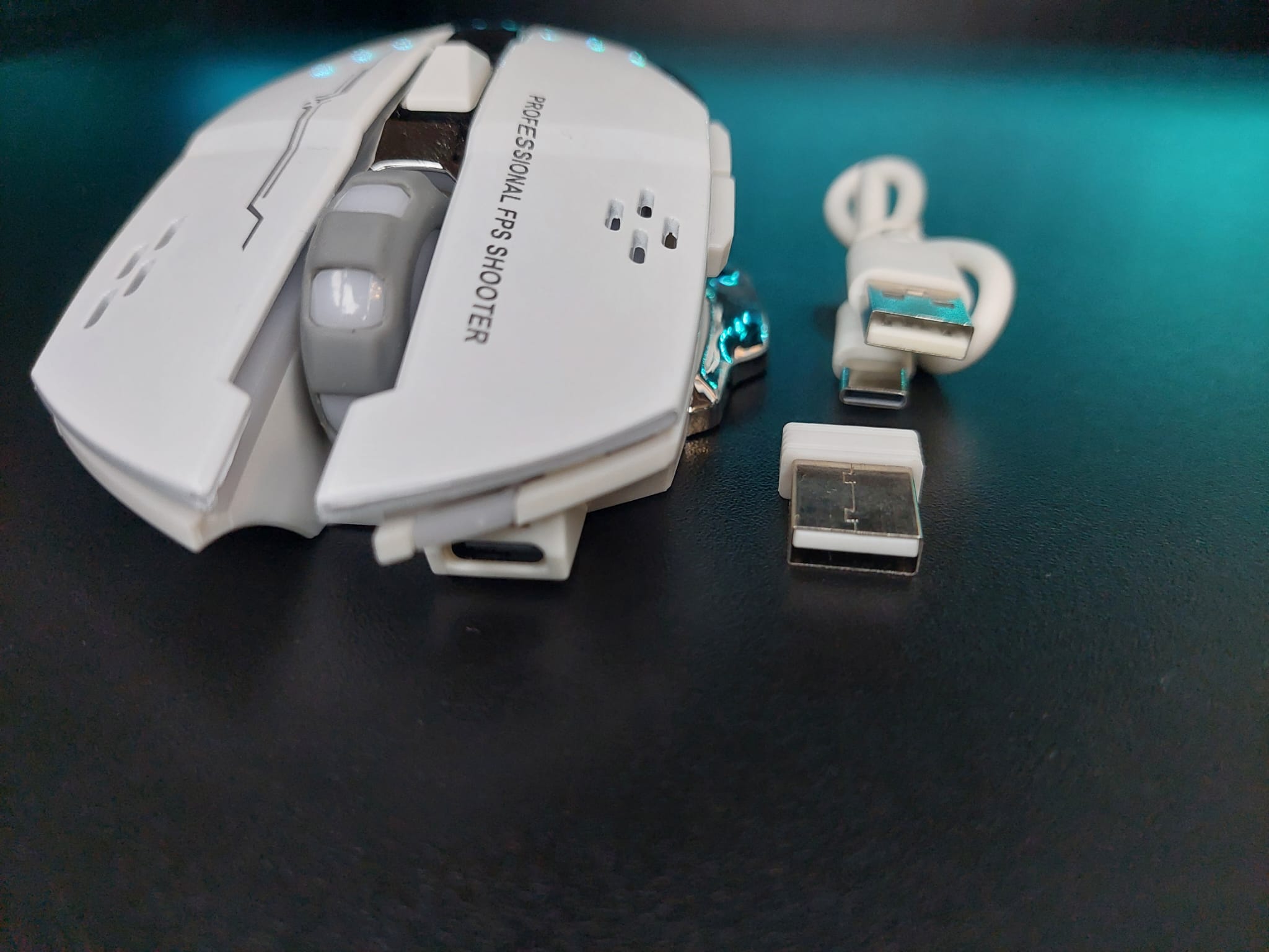 High quality mechanical gaming mouseT-Wolf Q13 2023,Charging Batery.