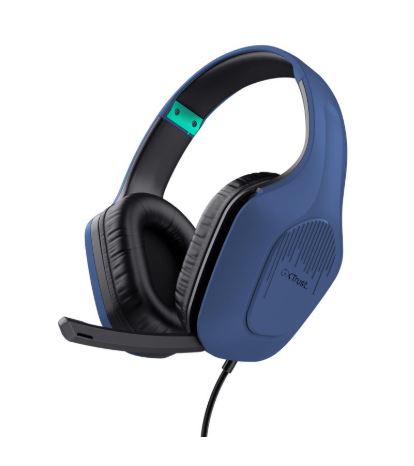 HEADSET GXT415B ZIROX/BLUE 24991 TRUST