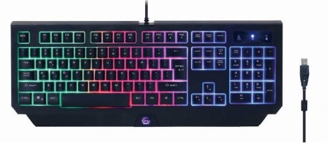 KEYBOARD USB GAMING KIT ENG/PHANTOM GGS-UMGL4-01 GEMBIRD