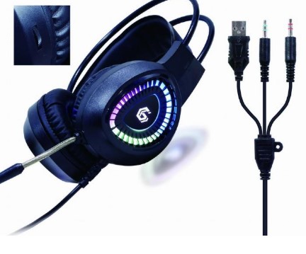 KEYBOARD USB GAMING KIT ENG/PHANTOM GGS-UMGL4-01 GEMBIRD