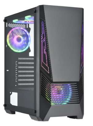 Case|GOLDEN TIGER|Buffalo M730i|MidiTower|Not included|ATX|MicroATX|Colour Black|BUFFALOM730I