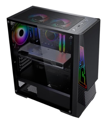 Case|GOLDEN TIGER|Buffalo M730i|MidiTower|Not included|ATX|MicroATX|Colour Black|BUFFALOM730I