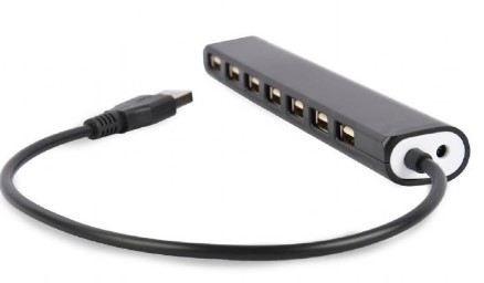 I/O HUB USB2 7PORT/UHB-U2P7-04 GEMBIRD