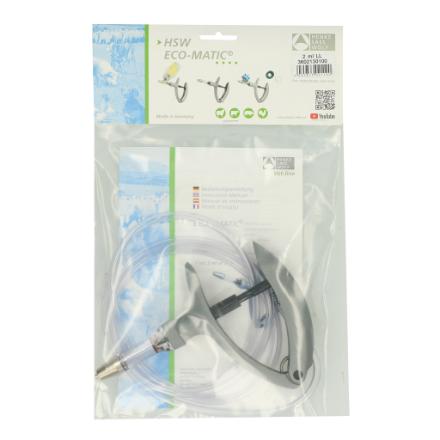 seringue automatique HSW Eco-Matic avec tuyau 
