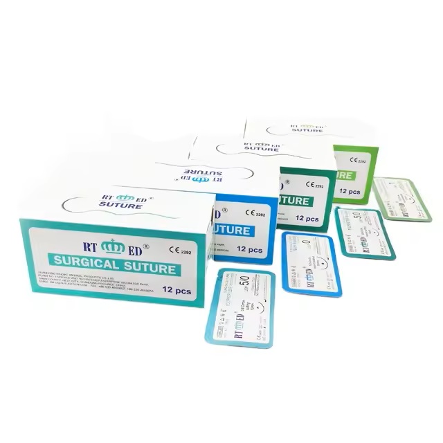 FIL DE STURE NON RESORBABLE  SOIE POLYESTER NYLON