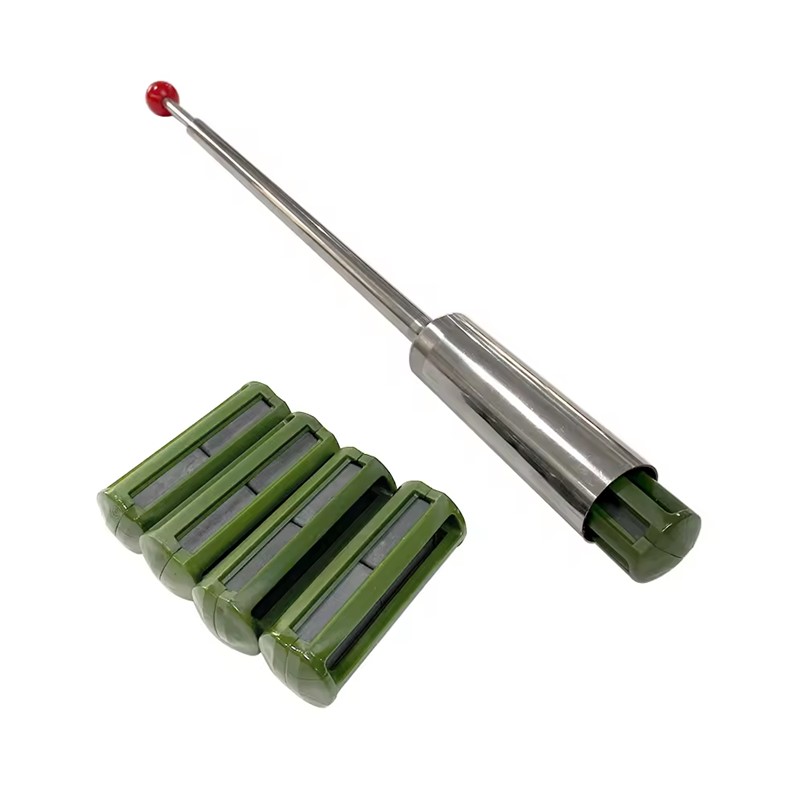 LANCE AIMANT STOMACAL   EN ACIER CHROME 