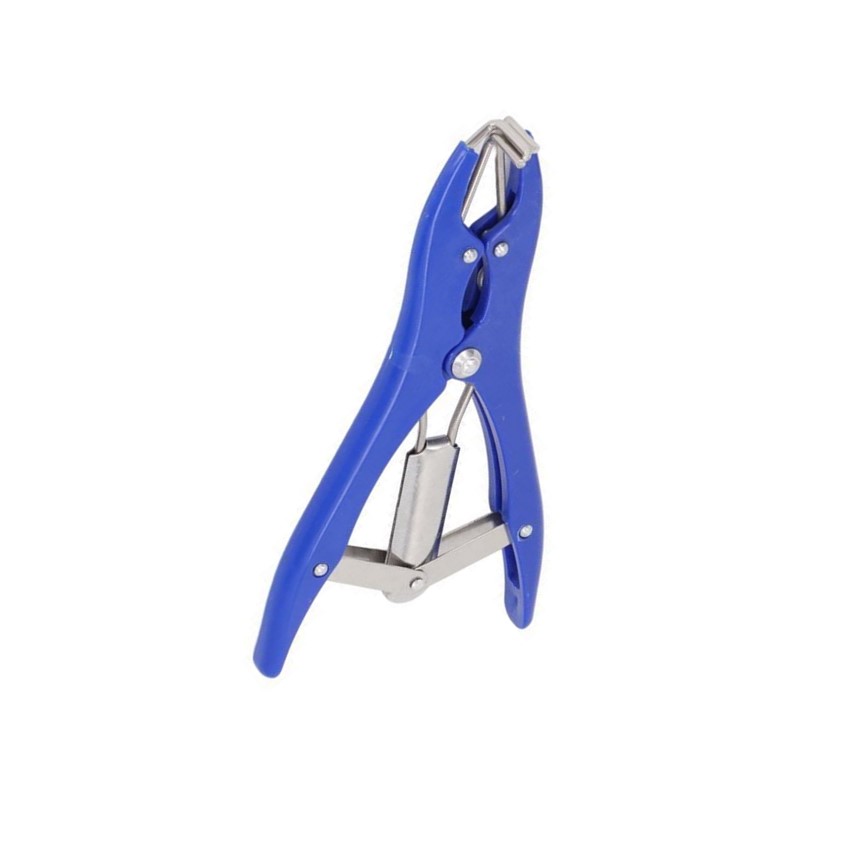 PINCE POSE ANNEU DE GOMME BLEU 