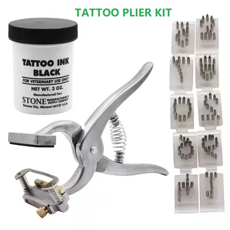 PINCE A TATOUER POUR ANIMAUX 