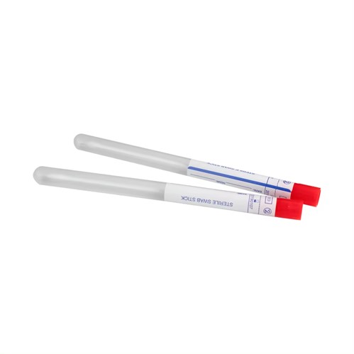 ECOUVILLON STERILE DE PRELEVEMENT TIGE BOIS OU PLASTIQUE 