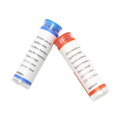 MICROTUBE HEMATOLOGIQUE CAPILLAIRE.