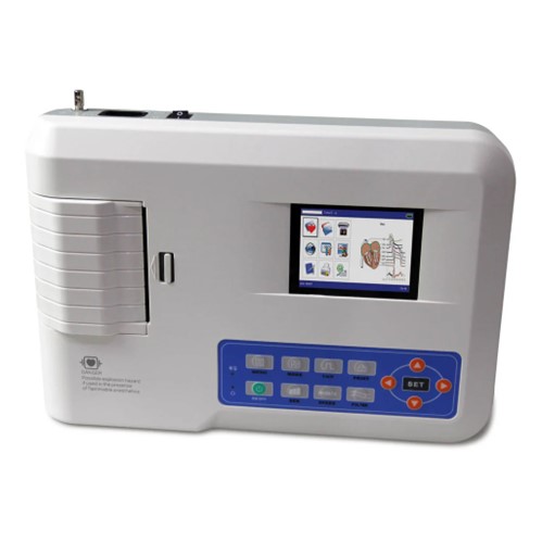 ELECTRO CARDIOGRAPHE VETERINAIRE 3 PISTES 
