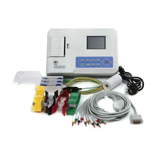ELECTRO CARDIOGRAPHE VETERINAIRE 3 PISTES 