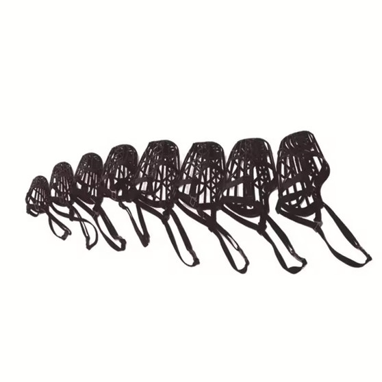 KIT 7  MUSELIERE POUR CHIEN EN PLASTIQUE  