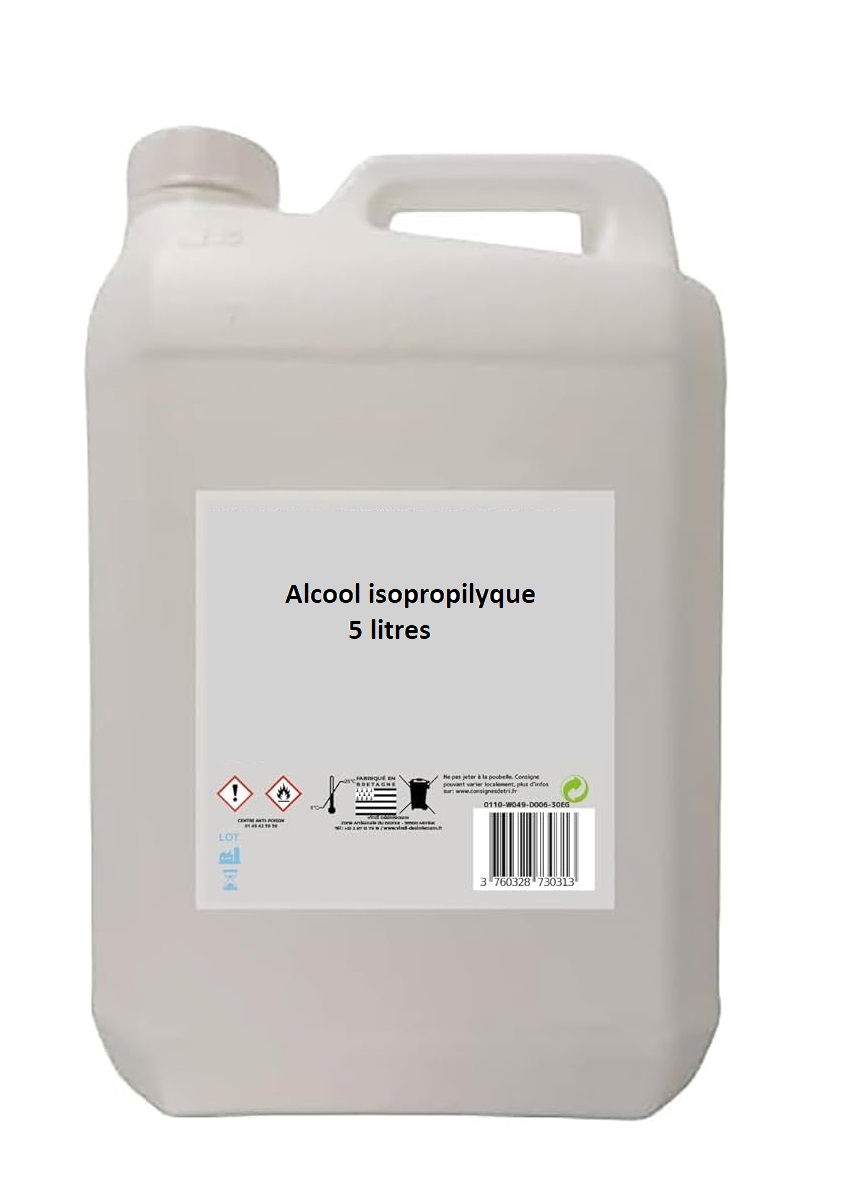 ALCOOL ISOPROPYLIQUE 5 LITRES 