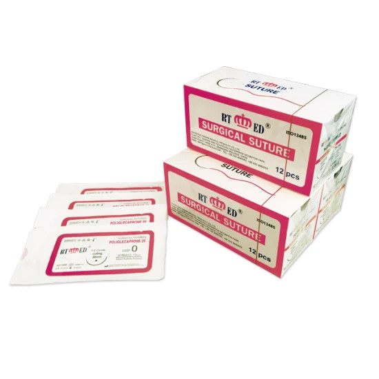 FIL DE SUTURE RESORBABLE PGCL AVEC AIGUILLE