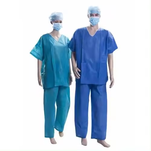 PYJAMA 2 PIECES EN NON TISSU PP JETABLE 