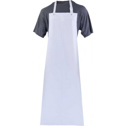 TABLIER DE PROTECTION EN PVC BLANC 