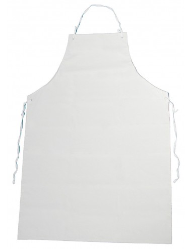 TABLIER DE PROTECTION EN PVC BLANC 