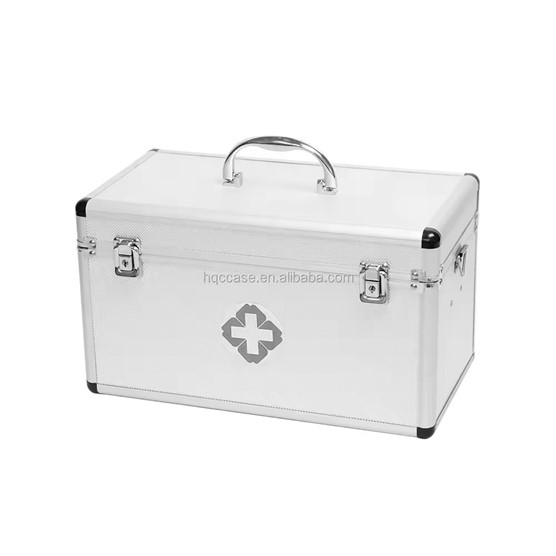 Mallette médicale pour rangement des instruments et médicaments 