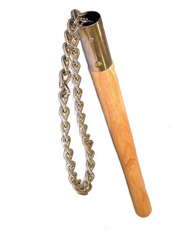 TORD NEZ CHEVAL.BOIS ET CHAINE METALIQUE 