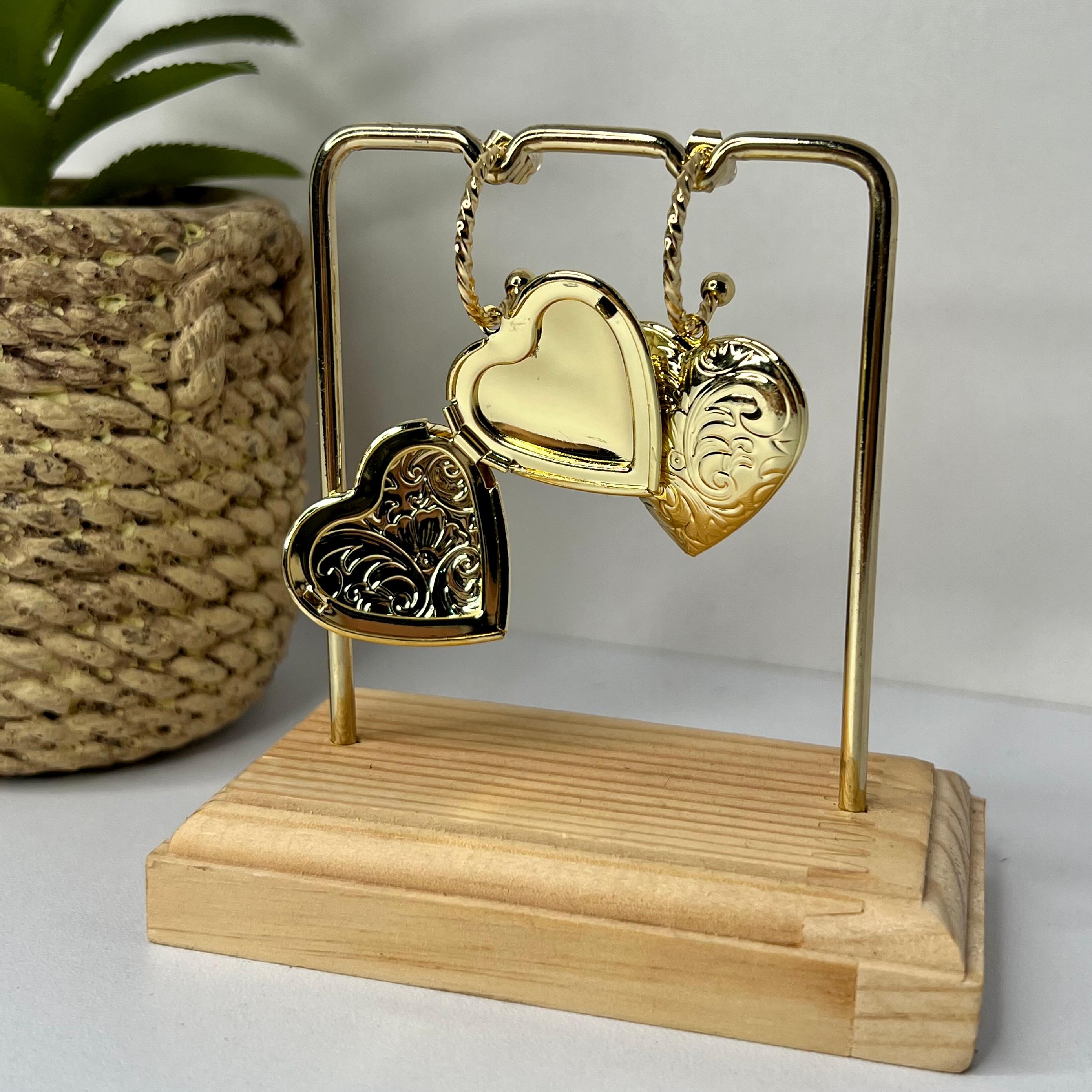 Aretes Raquel (Relicarios)