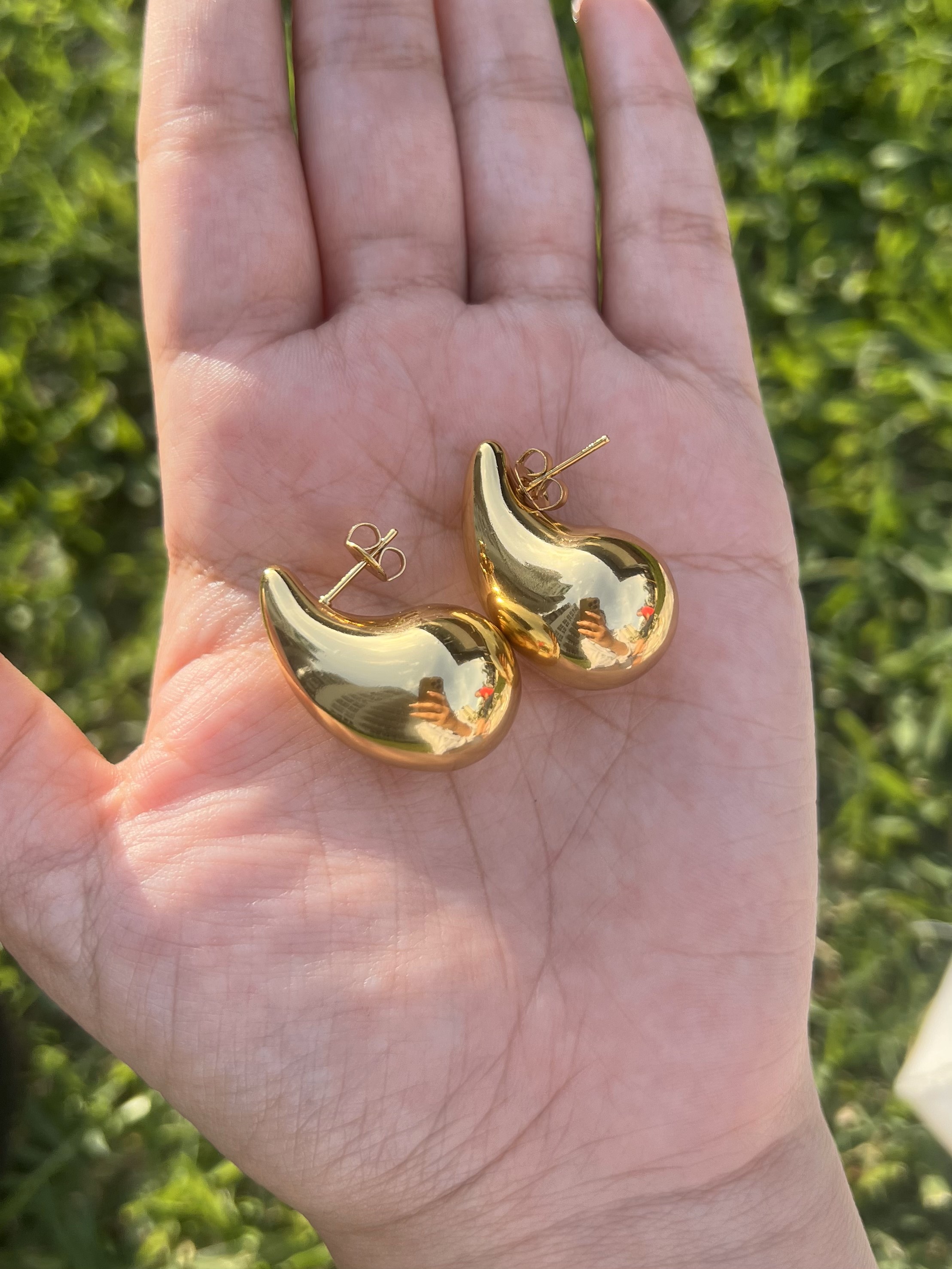 Aretes Gold Drop