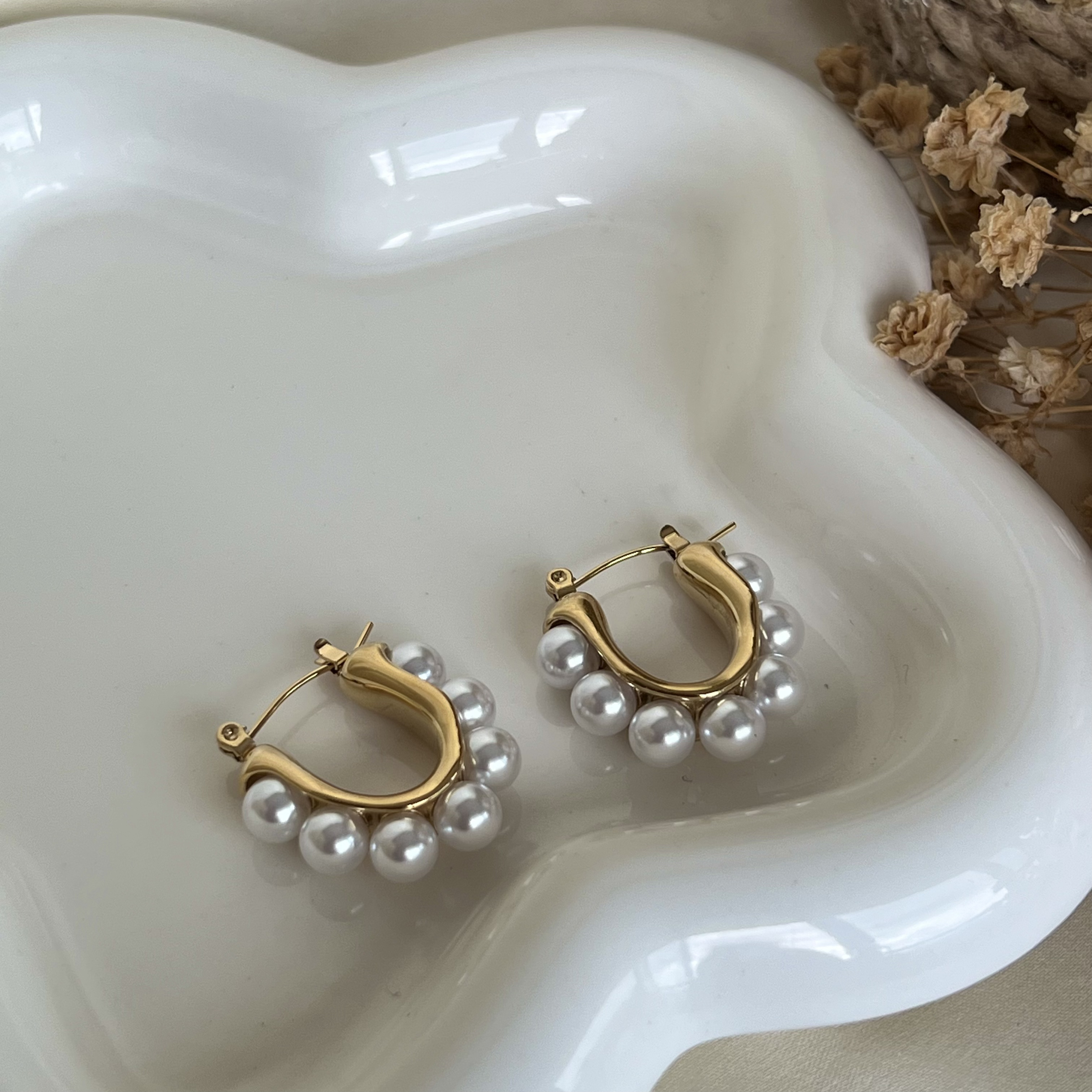 Aretes Sweetly Dorados