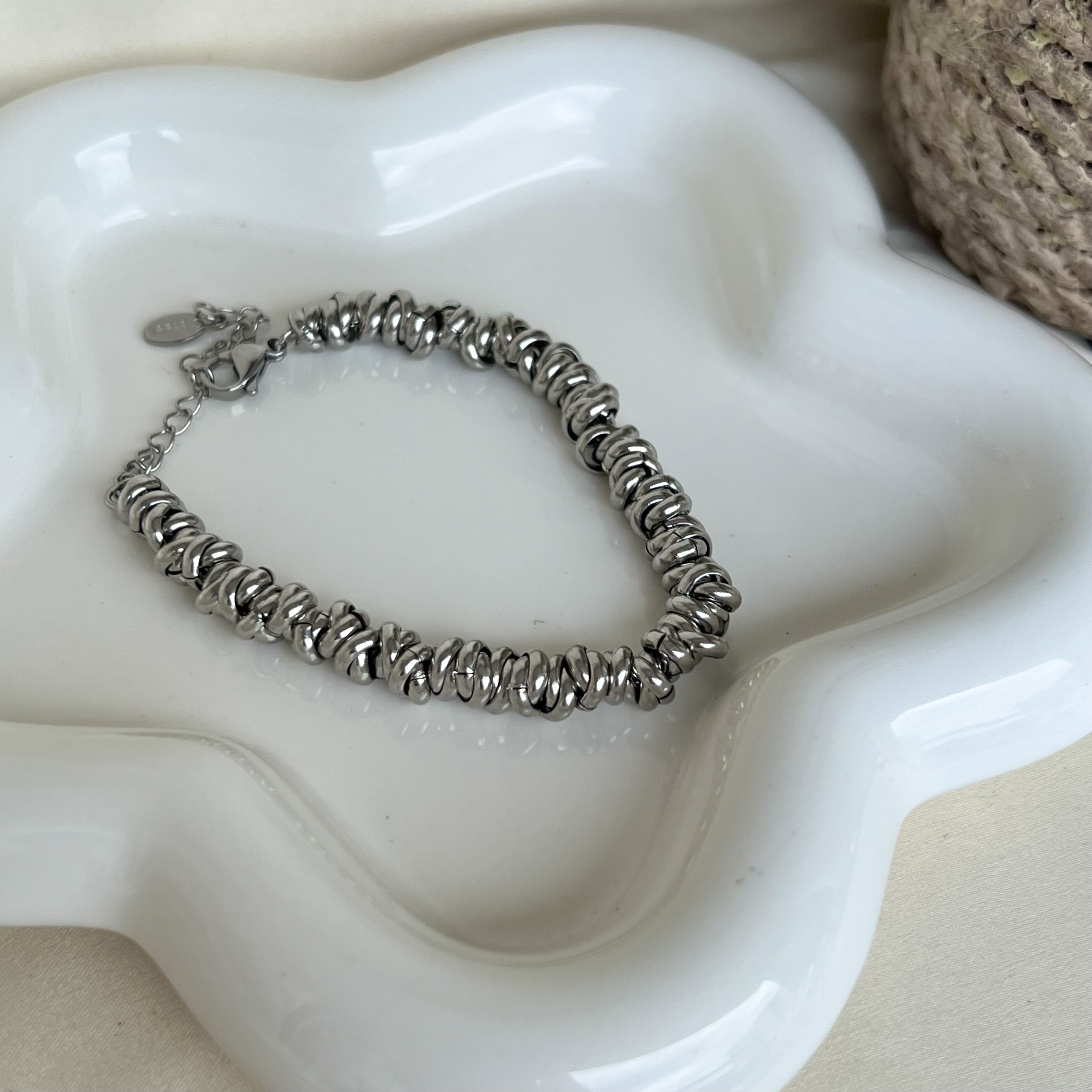 Pulsera Honey Plateada