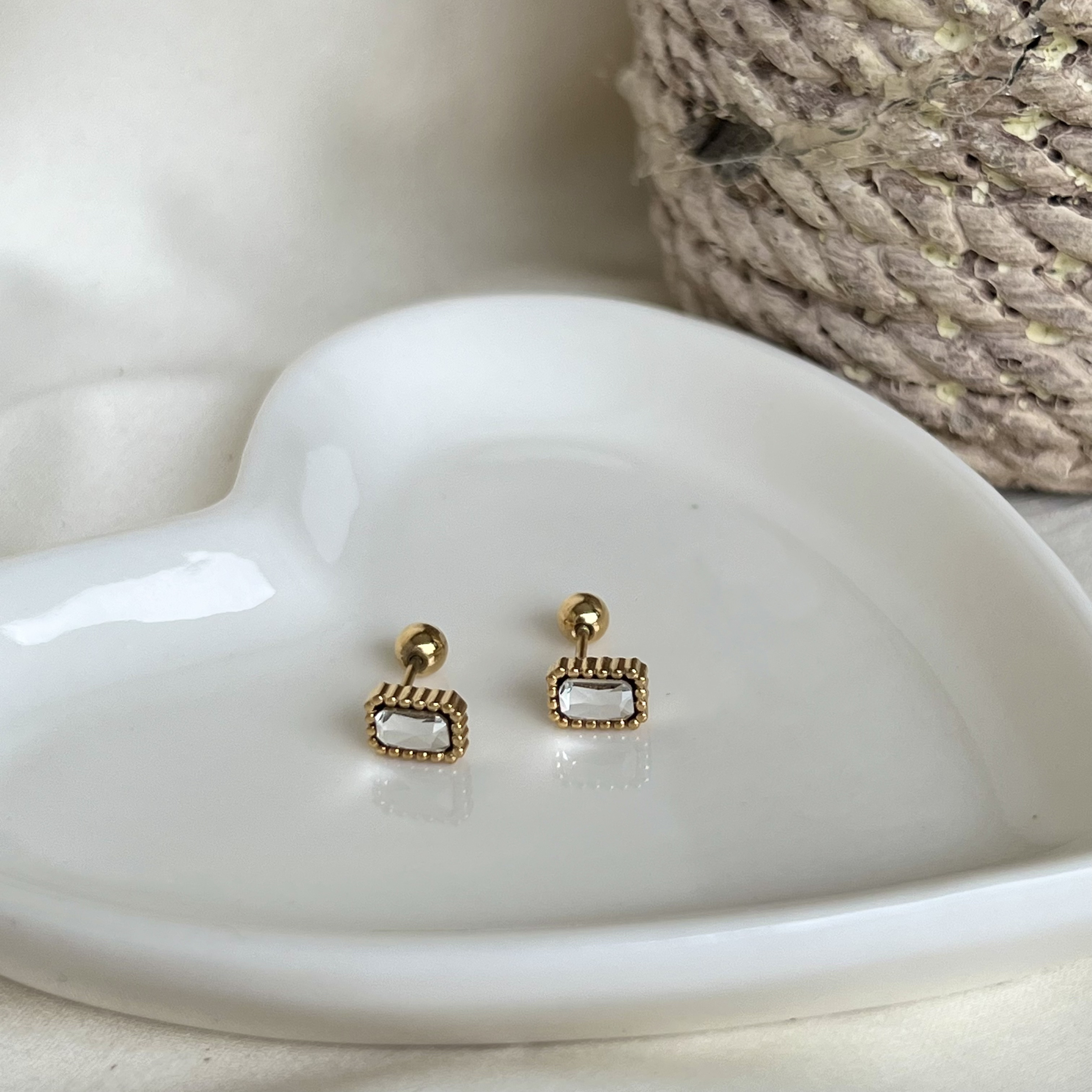 Aretitos Shine Blancos