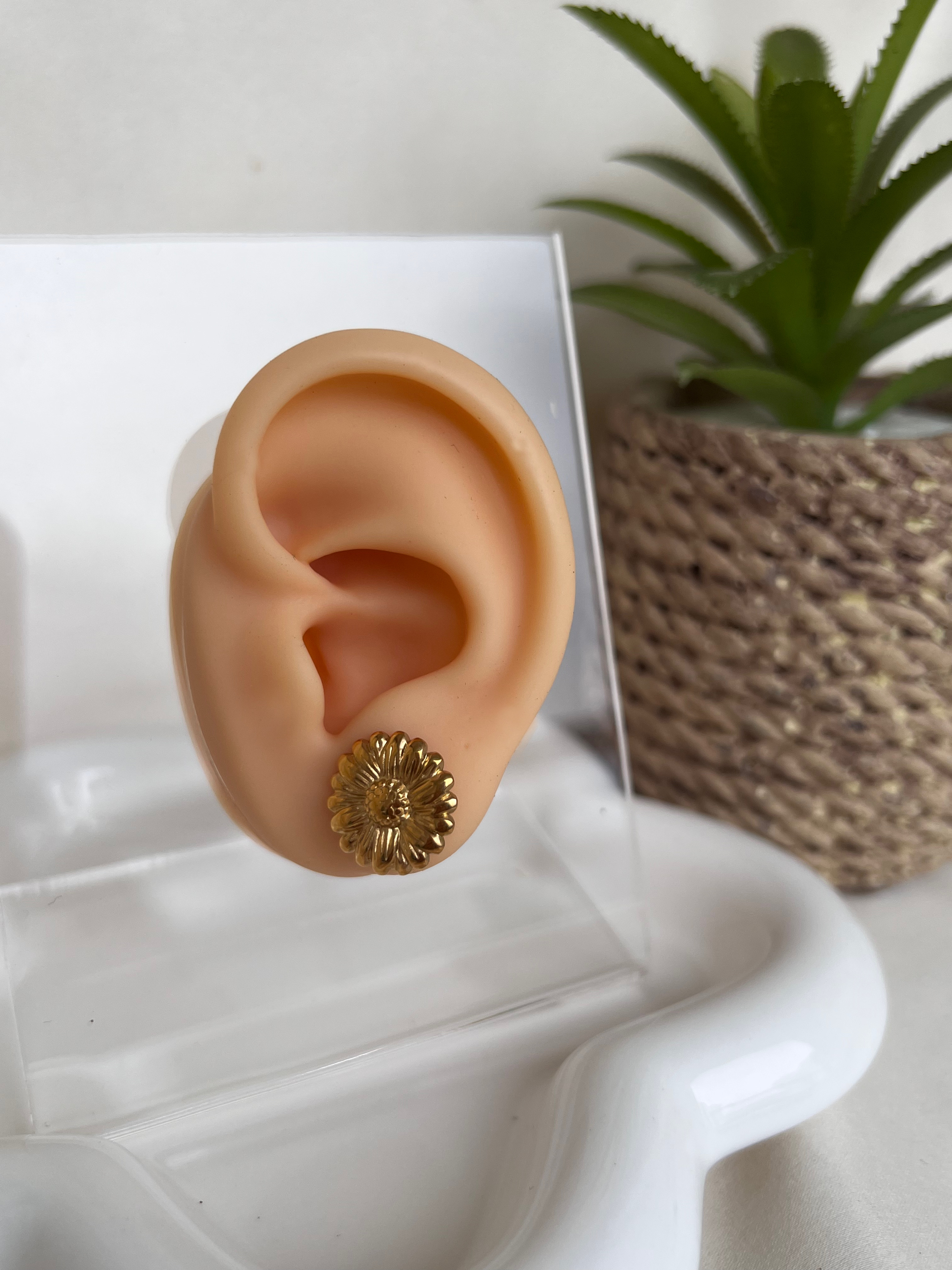 Aretes Renata Dorados