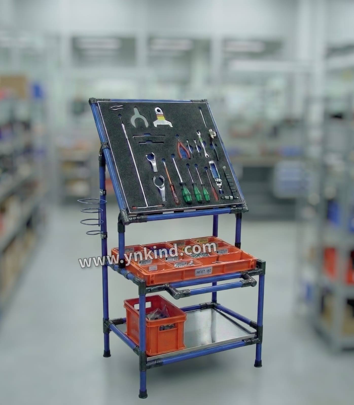 Foam Board Tool Cart