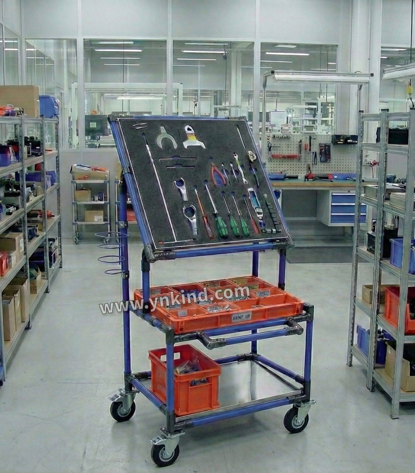 Foam Board Tool Cart