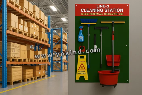 5s Cleaning Station Shadow Board For Warehouse