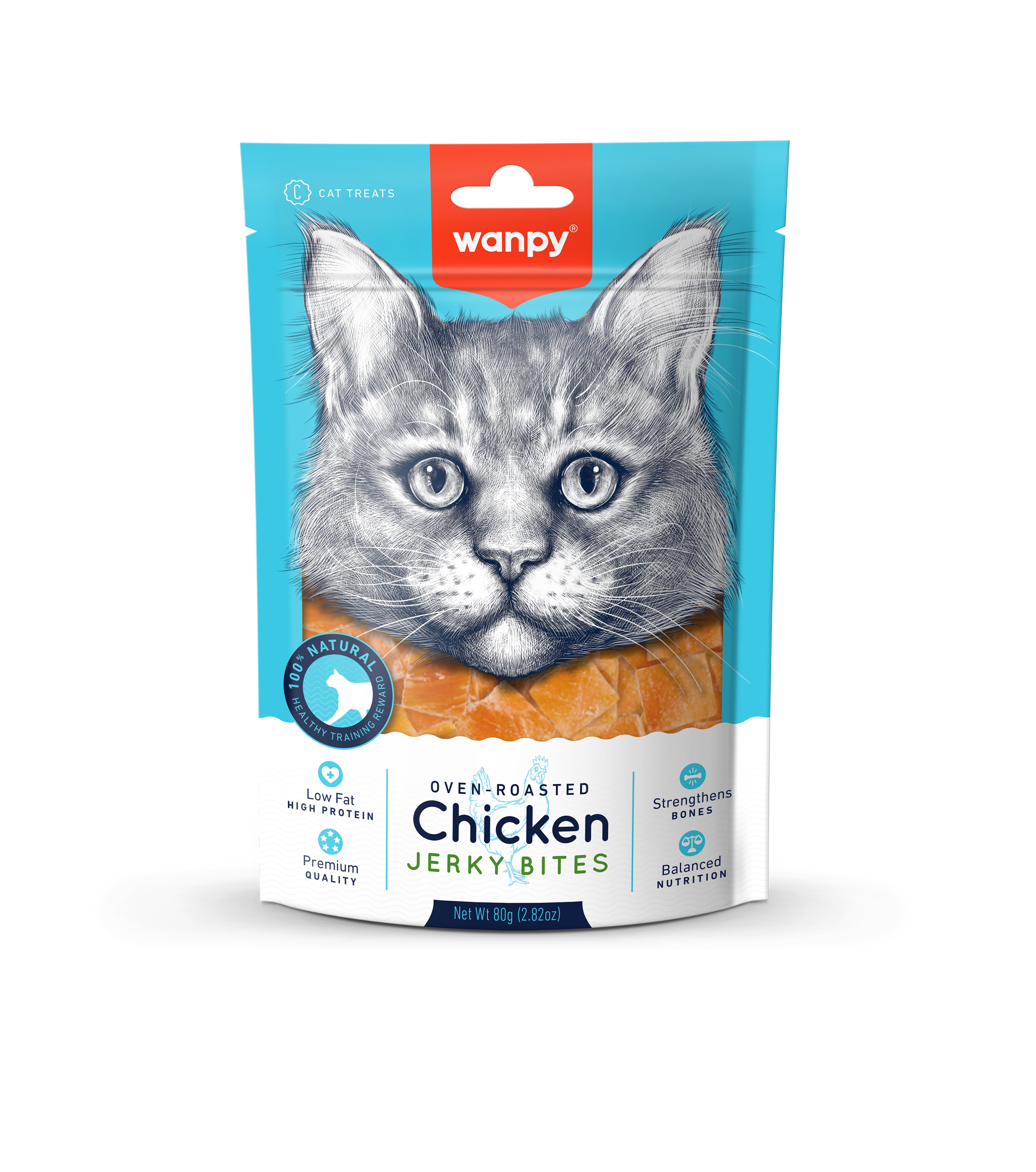 Chicken jerky bites