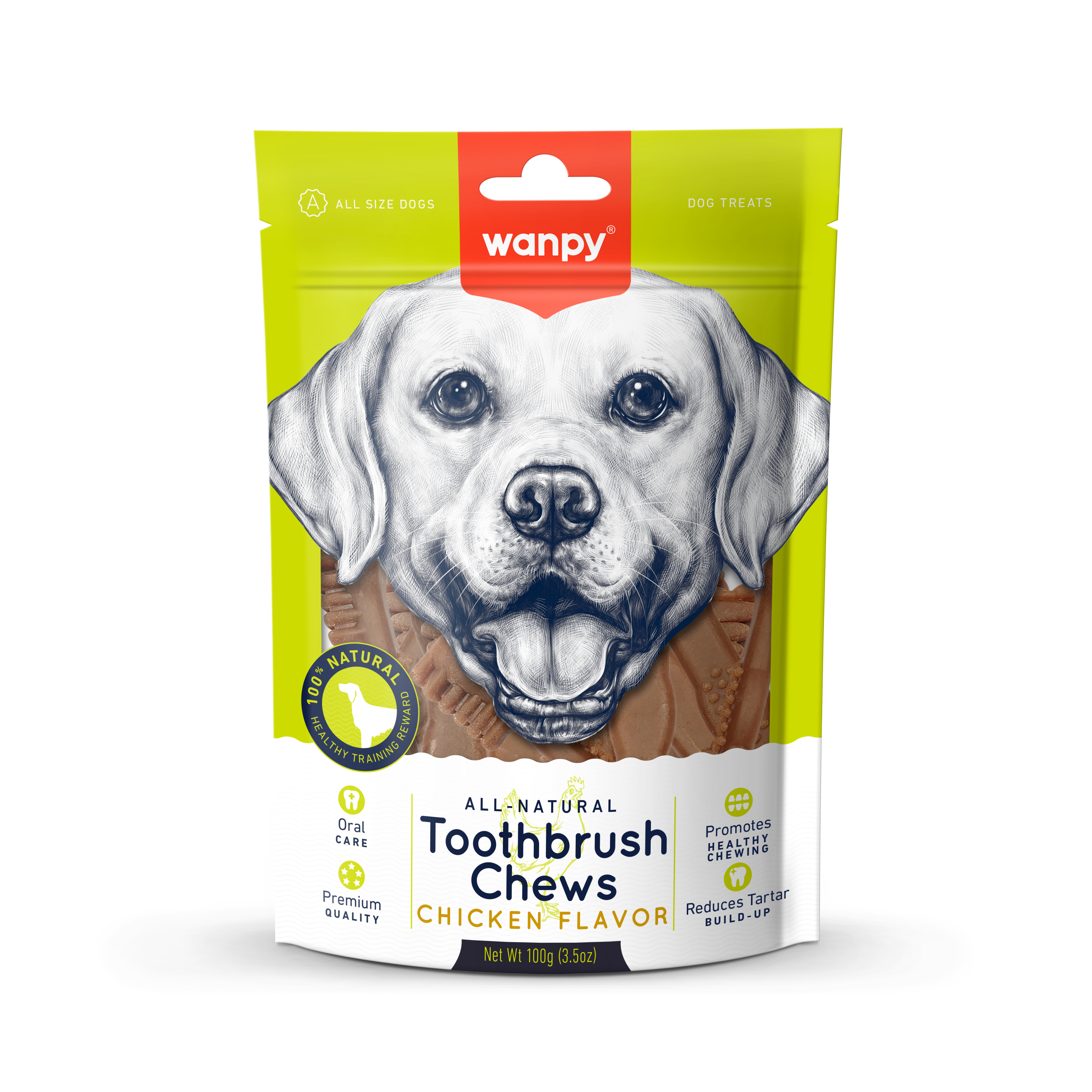 Tooth brush chews-Chicken flavour