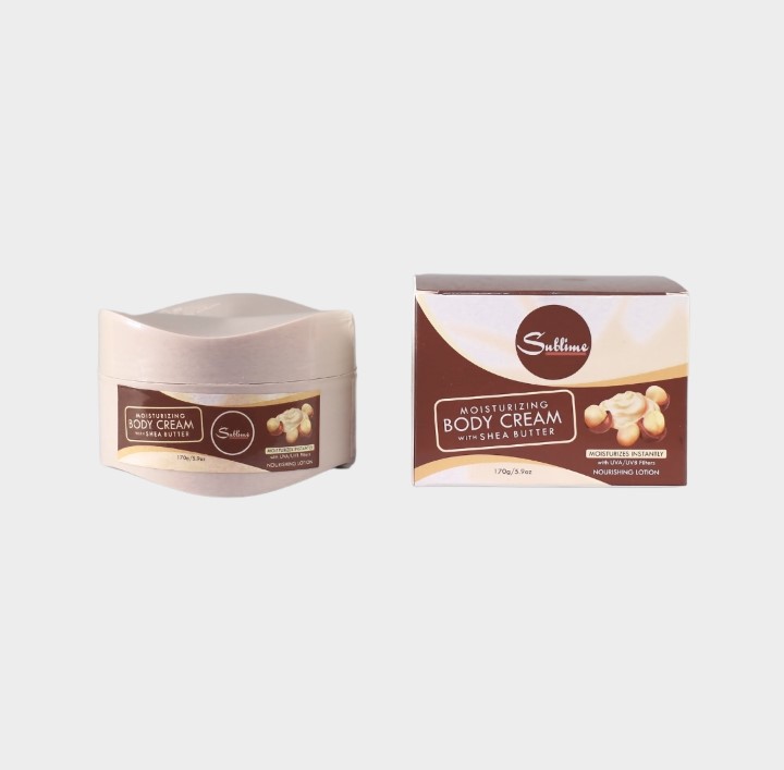 Moisturizing Body Cream with Shea Butter