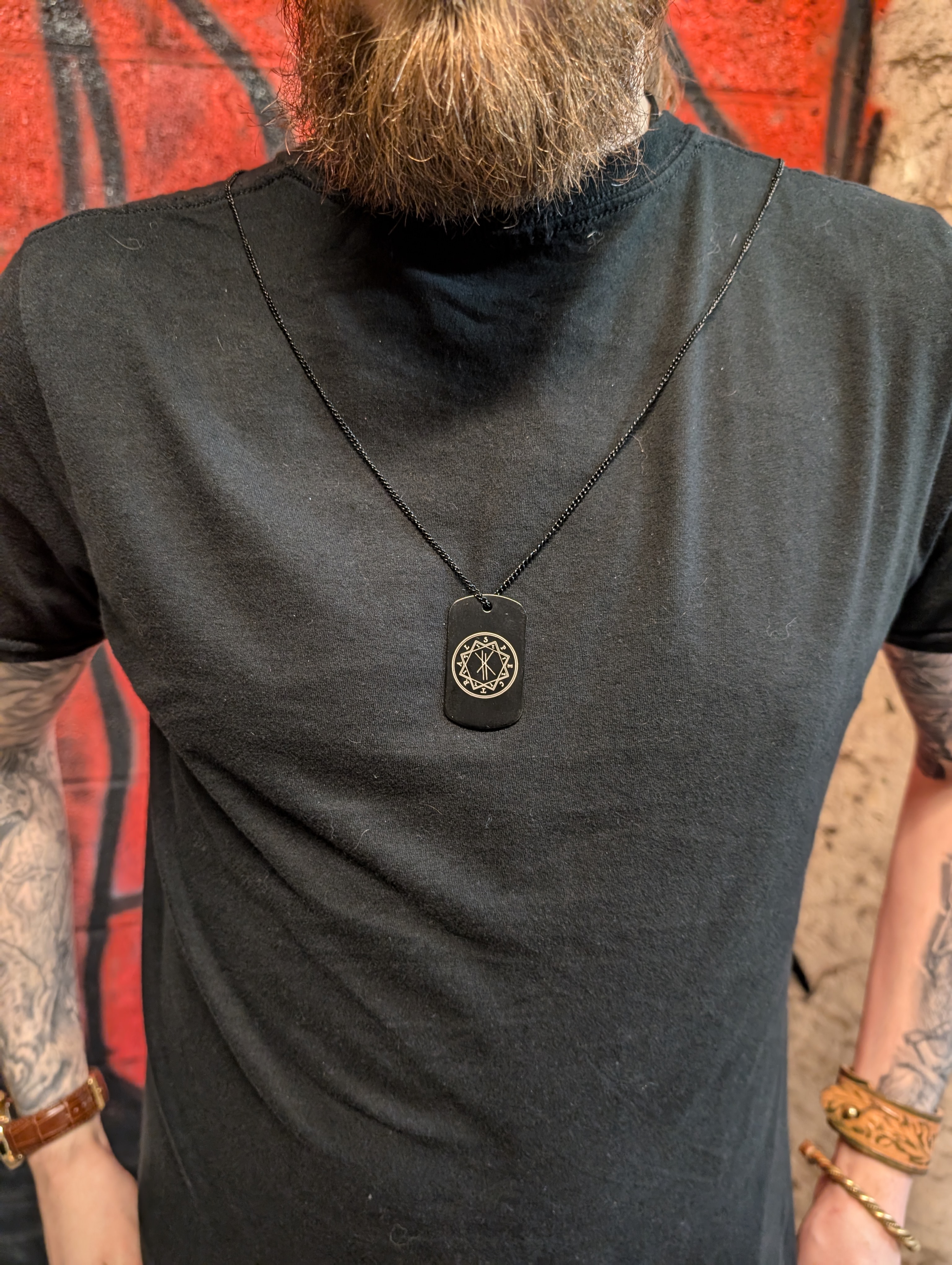Spectral "Coven Seal" Dog Tags