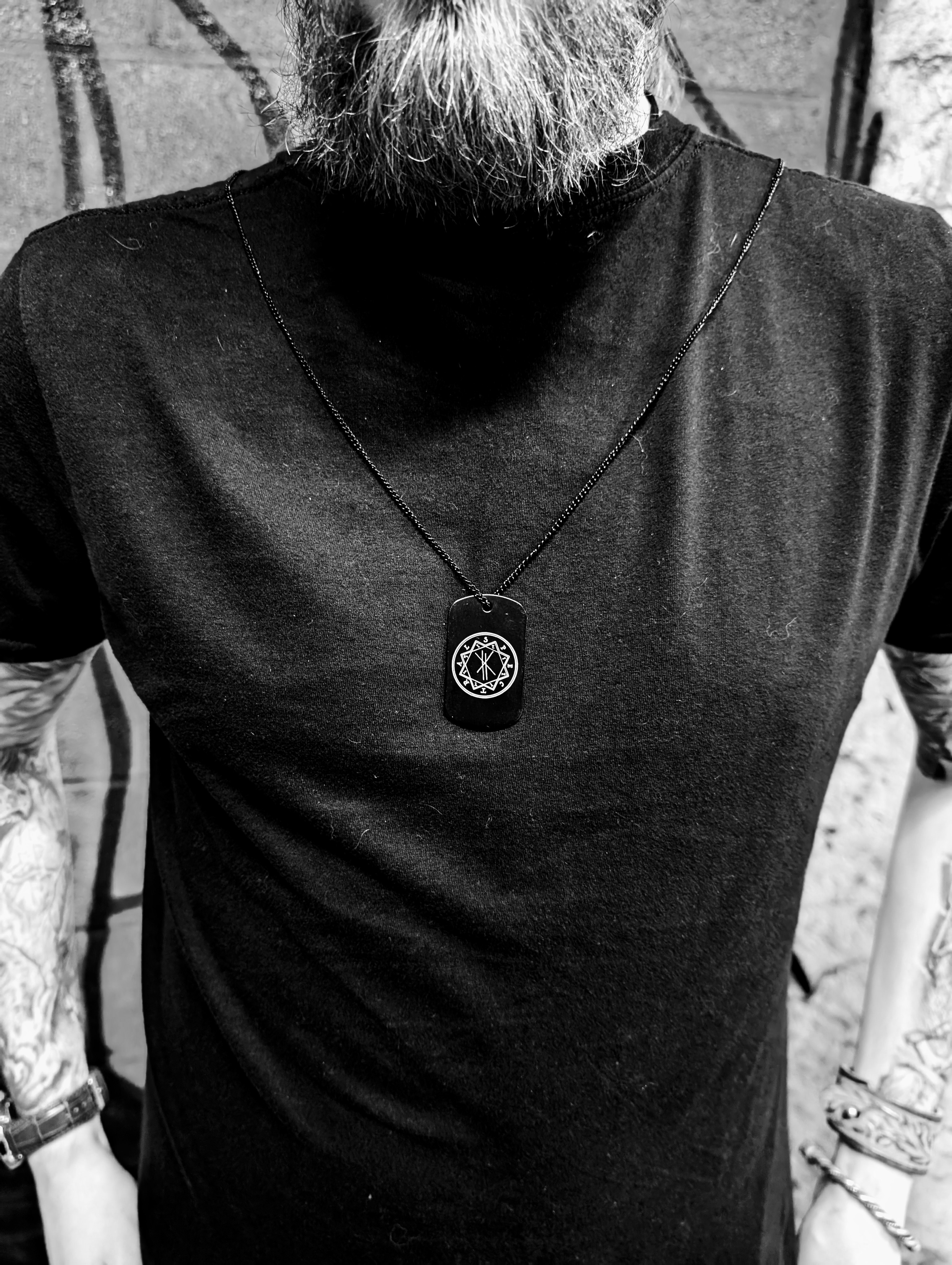 Spectral "Coven Seal" Dog Tags