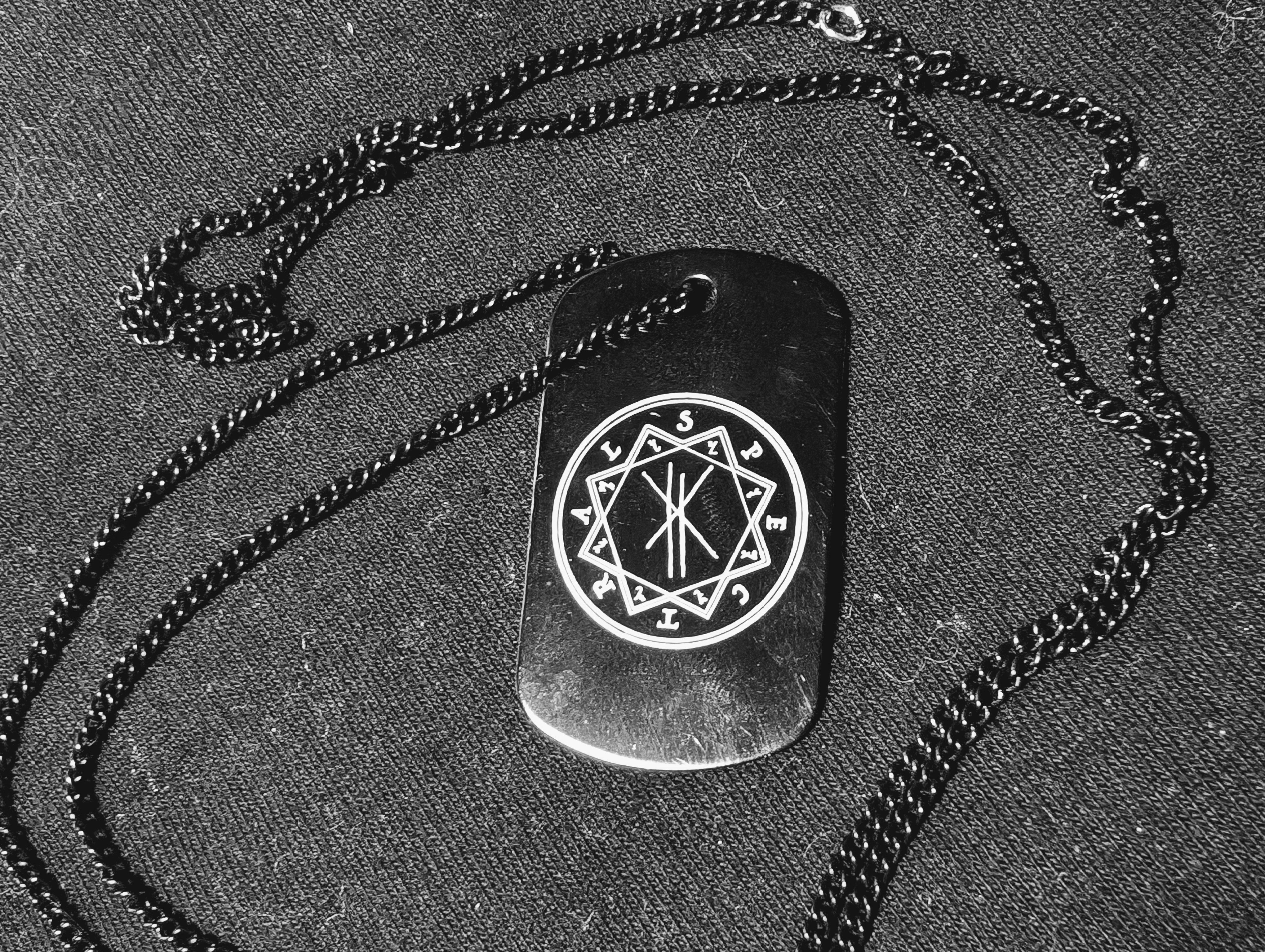 Spectral "Coven Seal" Dog Tags