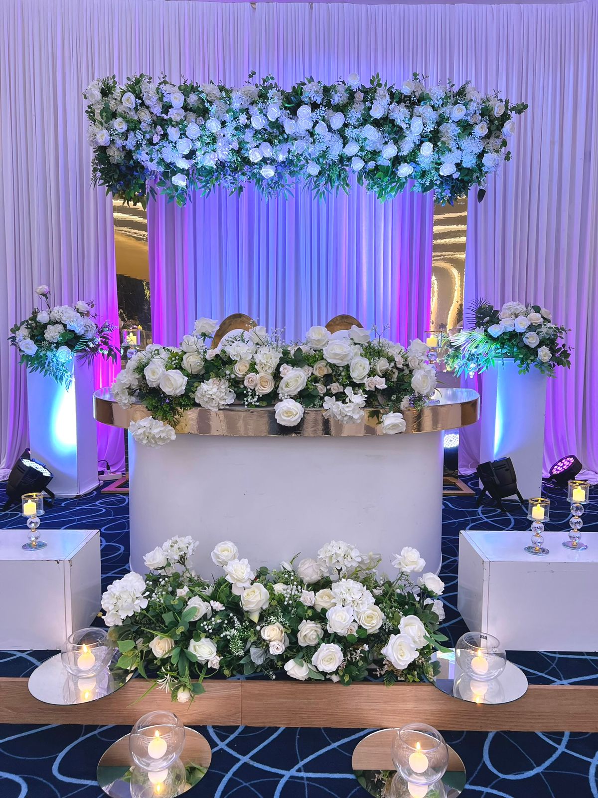 Lavish Floral Wedding Decoration