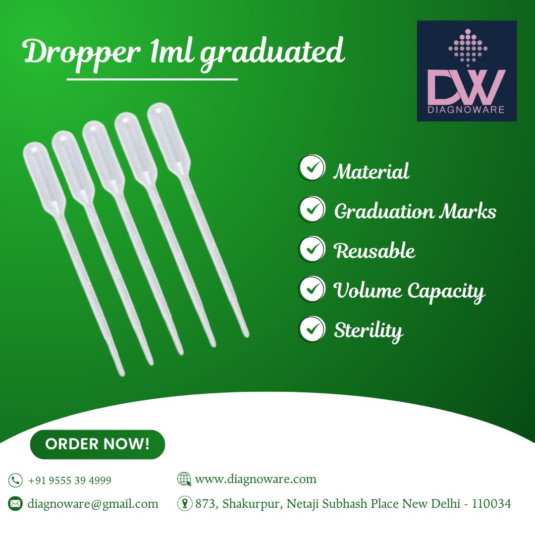 Dropper 1ml Graduated