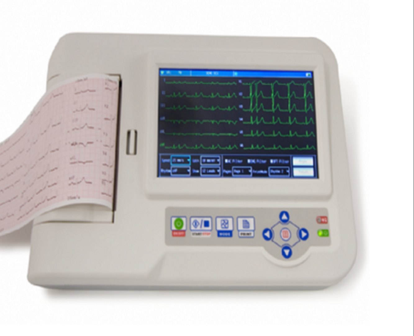Digital ECG Machine 6 channels 