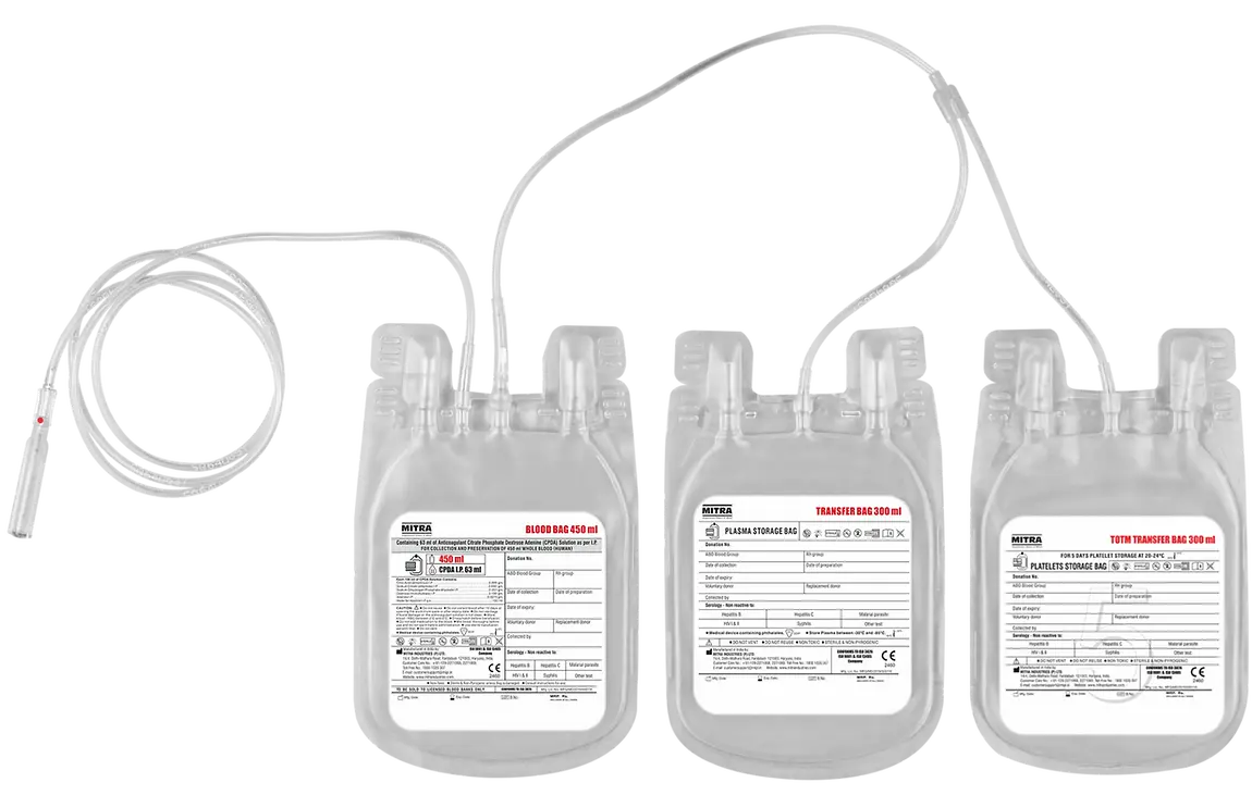 Blood Transfer Bags