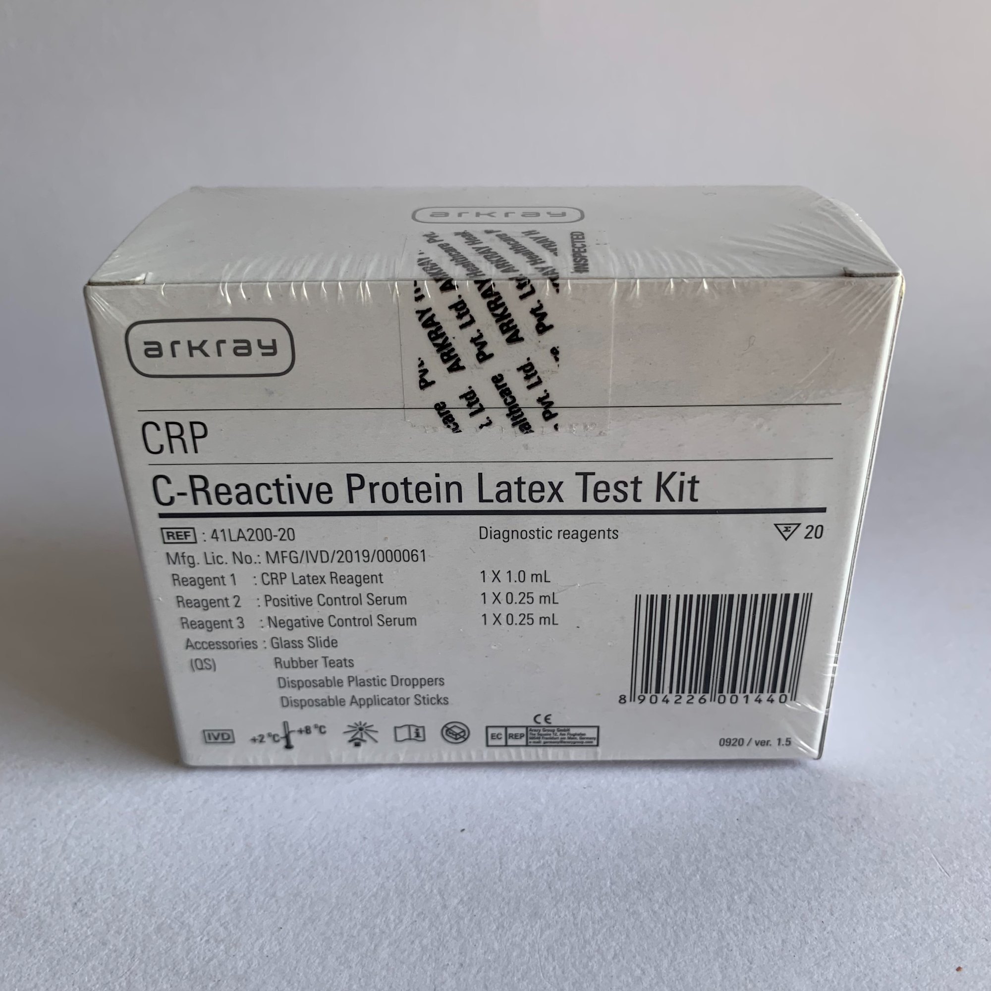 CRP C-Reactive Protein Latex Test Kit