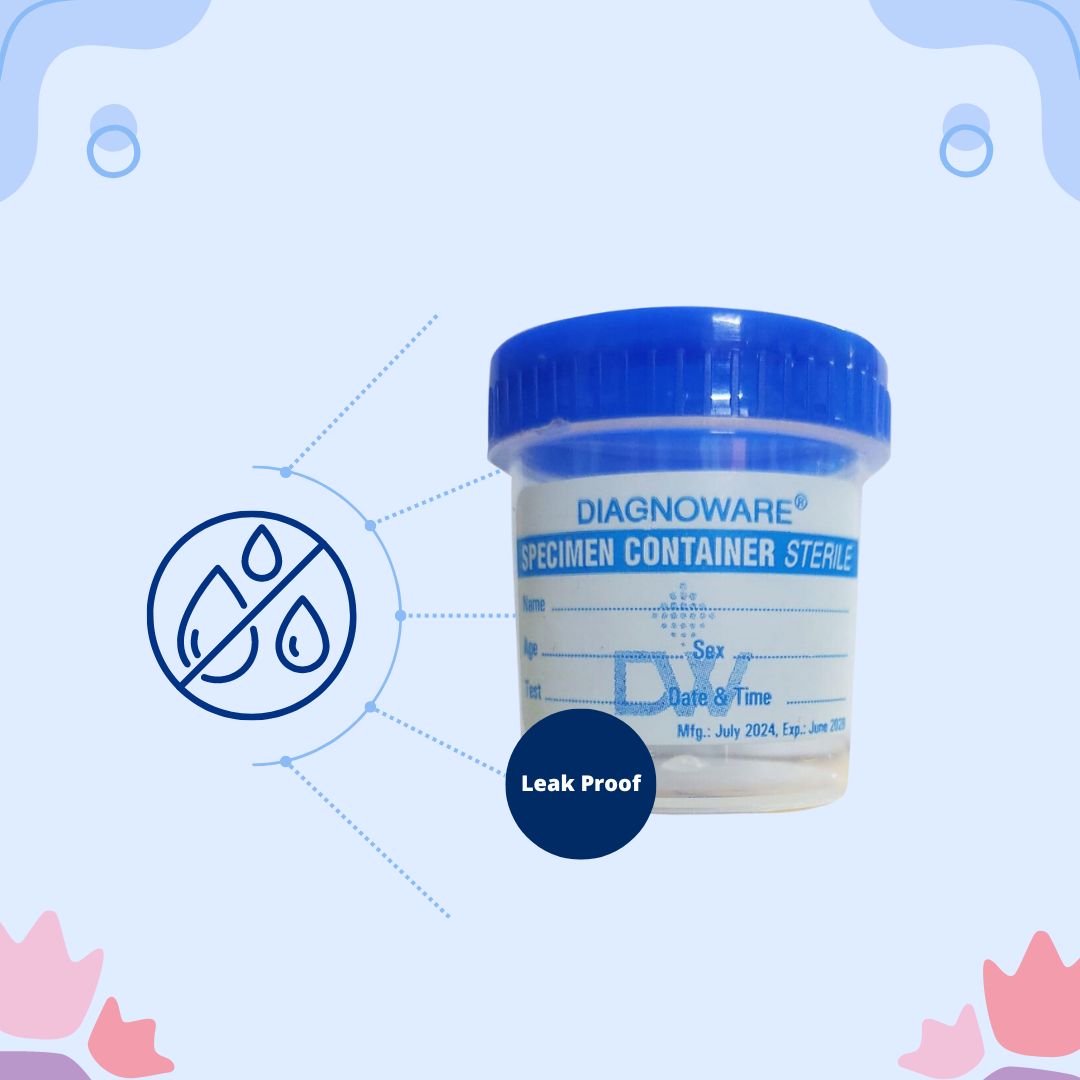 Routine urine container | Specimen Container 30ml pack of 100 pcs