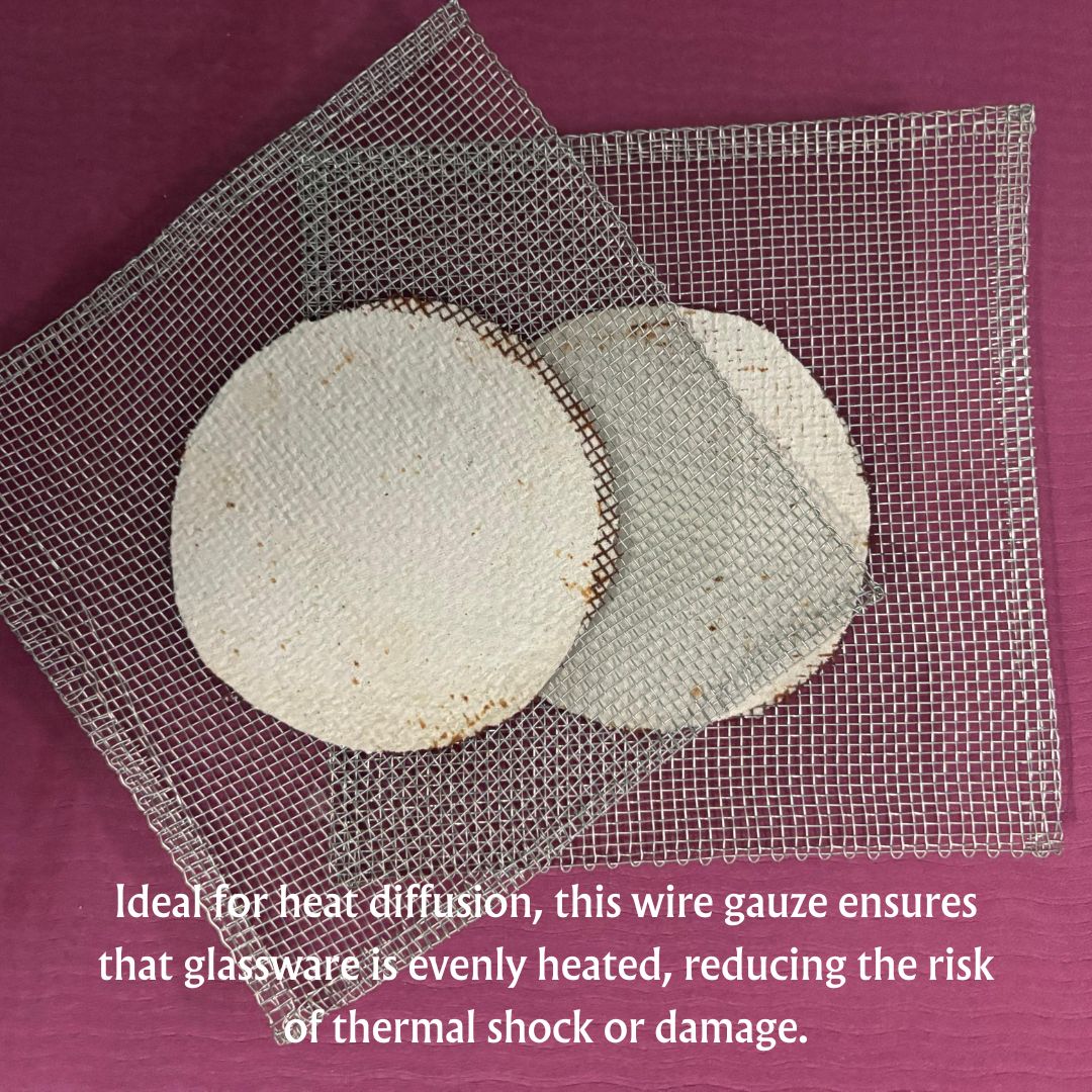 Wire Gauze with Ceramic Center