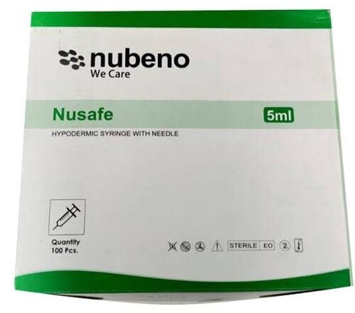 Nubeno Nusafe Hypodermic Syringe