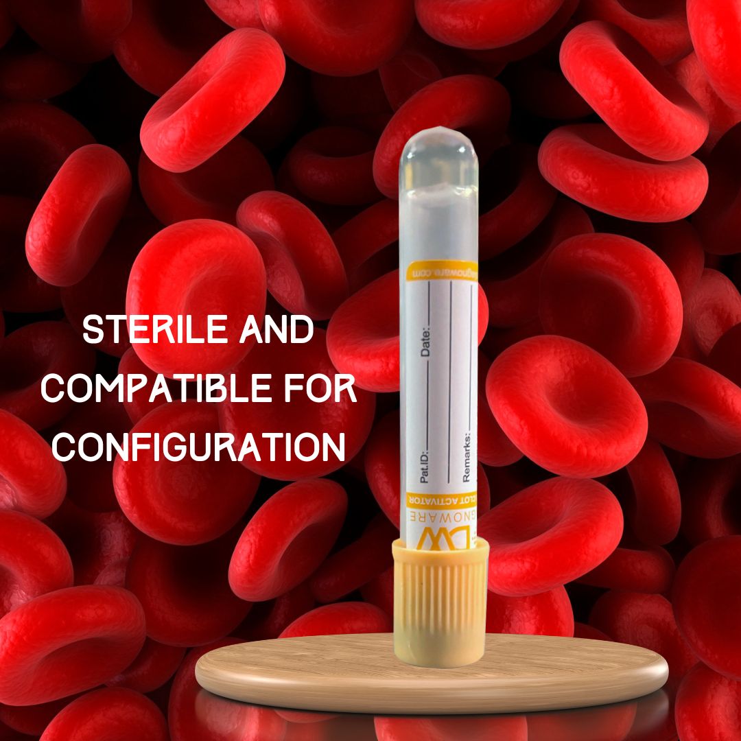 SST 3.5ml Yellow Cap Vacuum Blood Collection Tube
