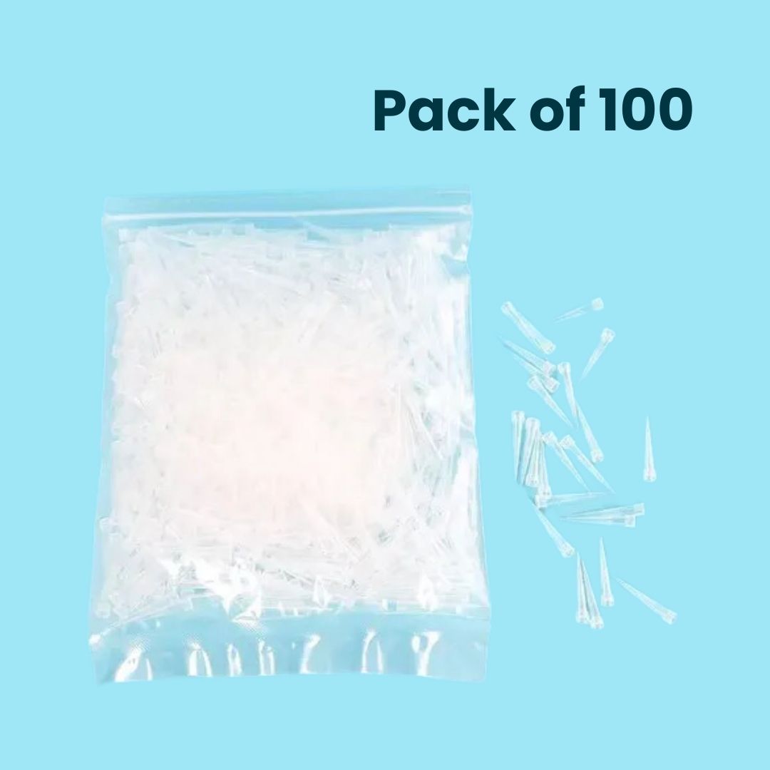 Pack of 100 plastic pipettes